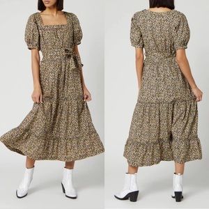 Free People Heartlands Prairie Floral Dress